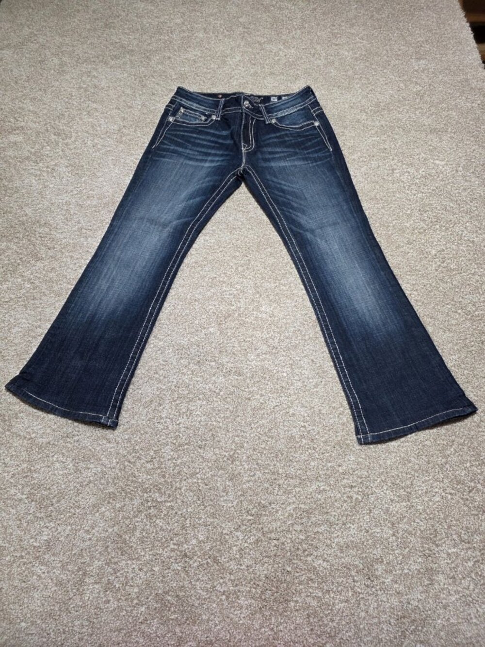 Miss Me Women’s Angel Wings Bootcut Denim Jeans Size 30